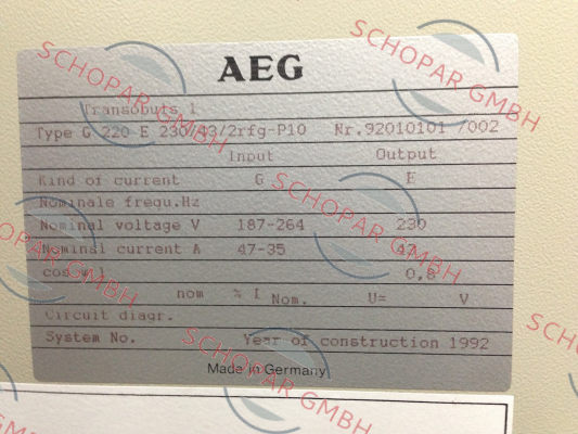 AEG-6761050 price
