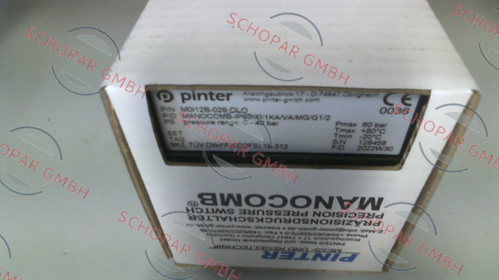 Pinter-M0I12B-029-DLO price