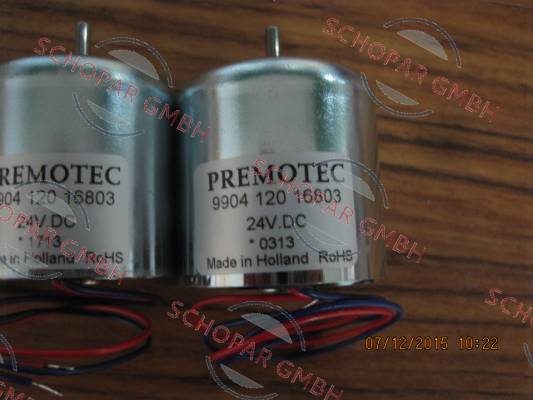 Premotec-9904 120 16803 24 VDC price