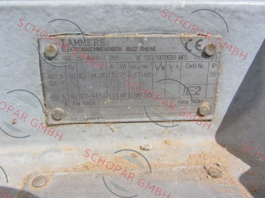 Lammers-Lüfterhaube für Motor  price