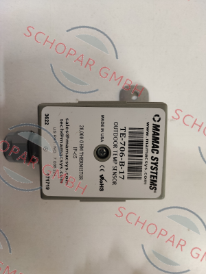 Mamac Systems-TE-706-B-17 price