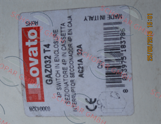 Lovato-GAZ032T4  price