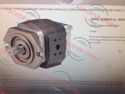 Eckerle-EIPH2-011RK03-1x price