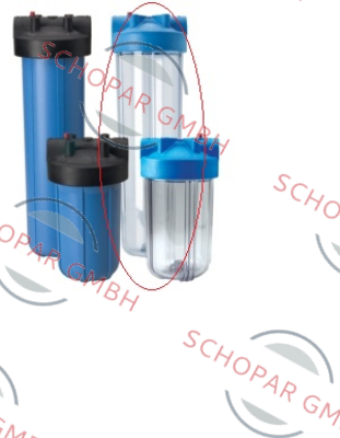 Pentek (Pentair)-#10 BC (Lexan) Blue/Clear w/PR  price