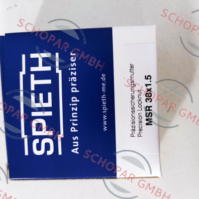 Spieth-MSR 38.1,5 price