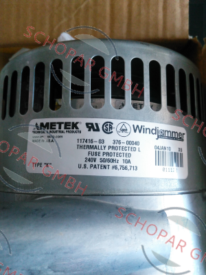 Ametek Windjammer-AMETEK 117416-03  price