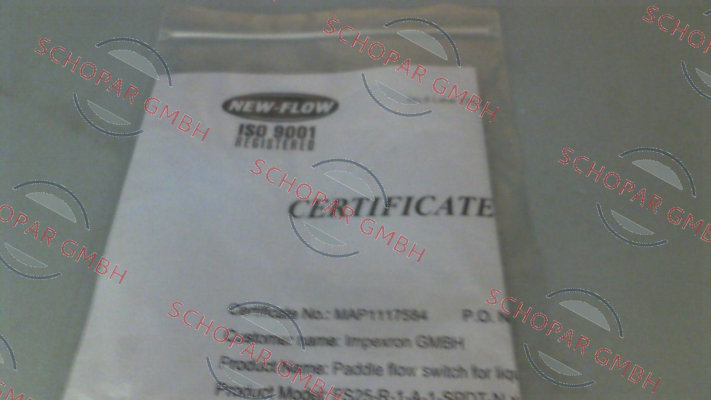 New-Flow-Material certificate for FS25-R-1-A-1-SPDT-N price