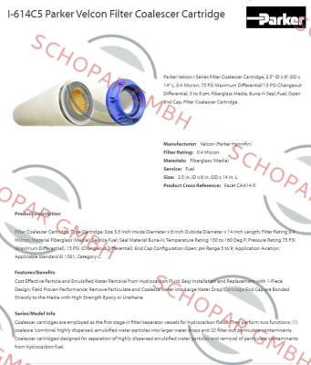 Velcon-I-614C5 price