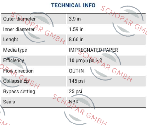 Filtrec-R140C10B price