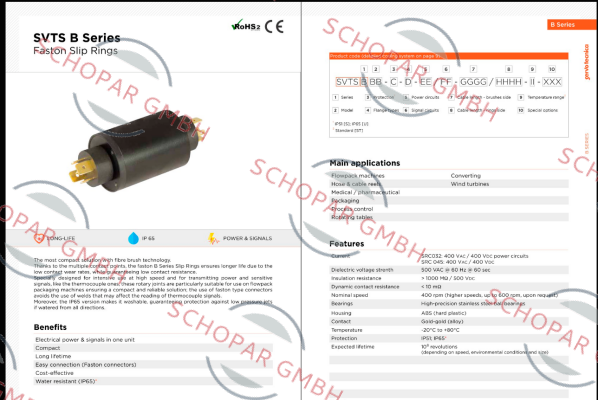 Servotecnica-SVTS B 01- S-A-02/00-0000/0000-ST-000 price