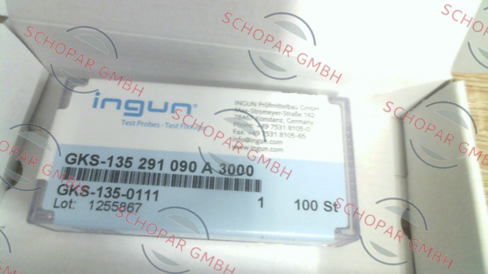 Ingun-P/N: GKS-135-0111 Type: GKS-135 291 090 A 300 price
