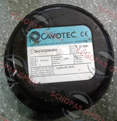 Cavotec-28431820DB4504 price