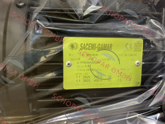 Sacemi-IMM 80A/250 (0.75 KW) price