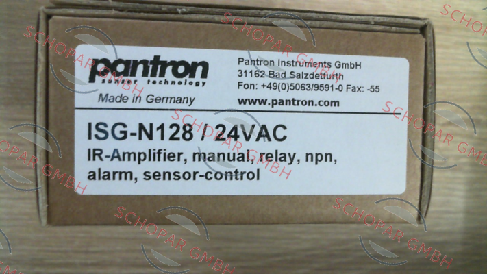 Pantron-p/n: 9ISG184, Type: ISG-N128/24VAC price