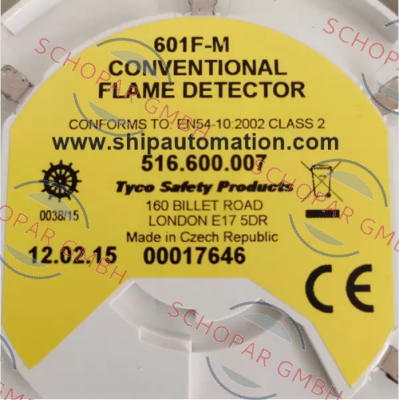 Tyco Fire-601F-M (516.600.007) price