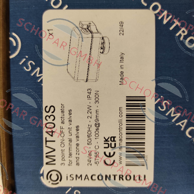 iSMA CONTROLLI-MVT403S price
