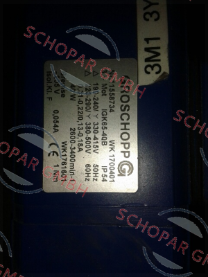Groschopp-Typ: IGK 65-40B  price