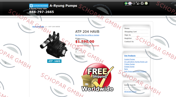 A-Ryung-ATP-204HA price