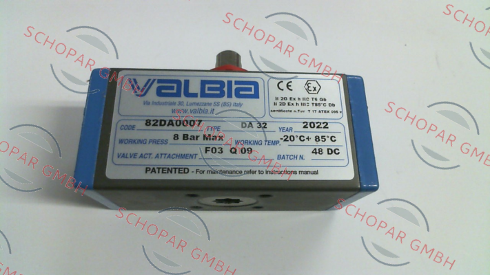 Valbia-Type 82DA0007 / DA32 price