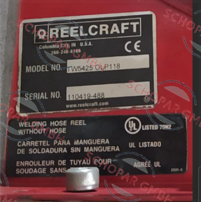 Reelcraft-TW5425 OLP price