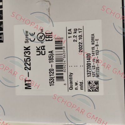 Metasol-MT-225/3K- 120-185 A price