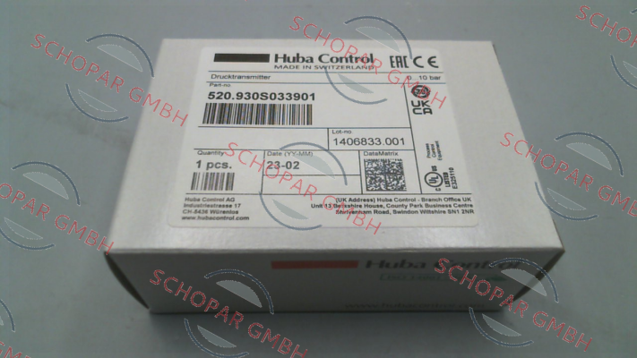 Huba Control-520.930S033901 price