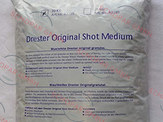 Drester-ORIGINAL GRANULAT 20 KG FÜR DRESTER-, HERKULES- UND TIP TOP TURBO WASH price