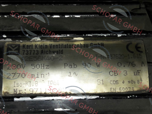 Karl Klein-P/N: 87620-1.615, Type: 2E 56 K40-2 price