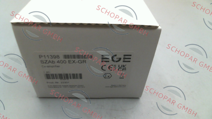 Ege-Nr.: P11398, Type: SZAb 400 Ex-GR price