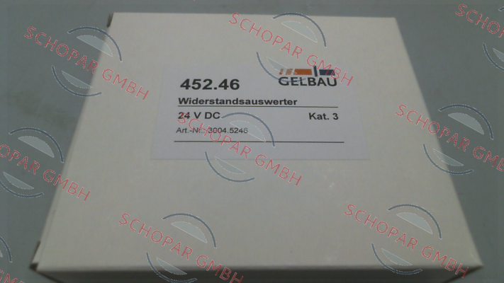 Gelbau-RESISTANCE EVALUATOR 452.46, Cat 3 price