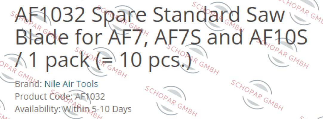Nile-AF1032 price