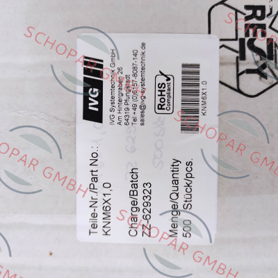 Camloc-KNM6X1,0 price