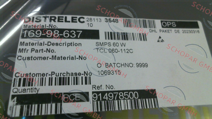 Traco Power-TCL 060-112C price