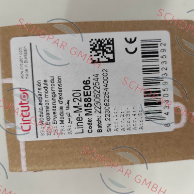 Circutor-Nr. M58E06 Type LINE-M 20-I price
