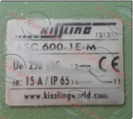 Kissling-ESC 600-1E-M price