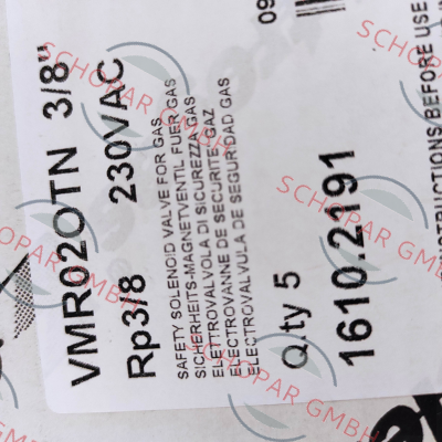 Elektrogas-VMR02OTN price