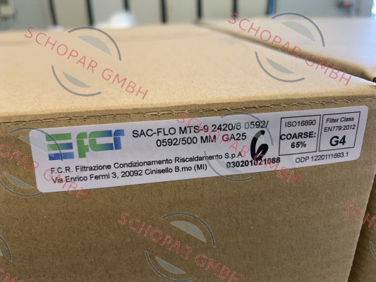 F.C.R. S.p.A.-MTS9 24206 - 592x592x500 G4 price