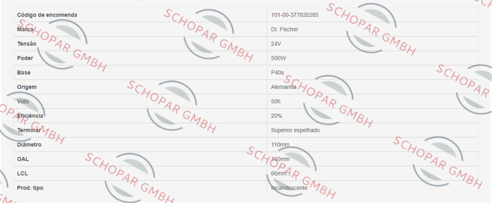 Dr. Fischer-101-00-377835285 price