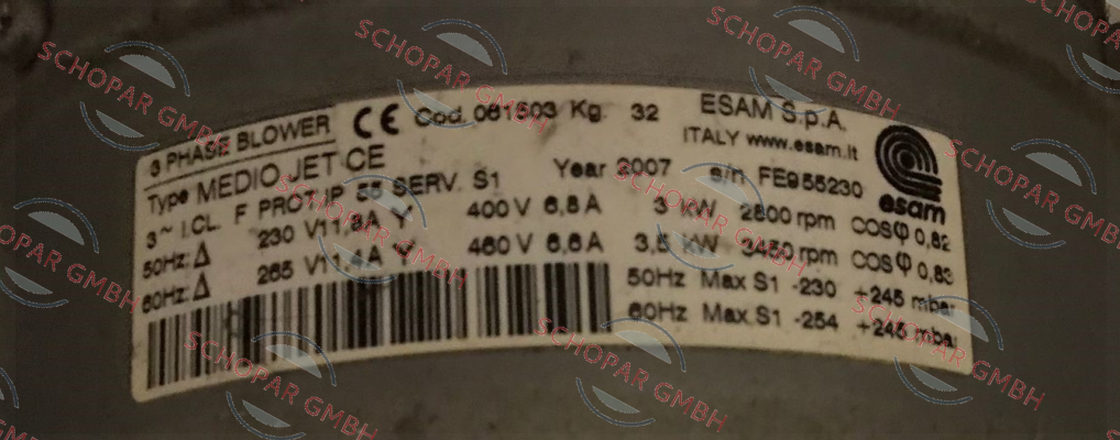 Esam-061503  Medio Jet 3,0kW 3 230/400V 50Hz 2" CE price