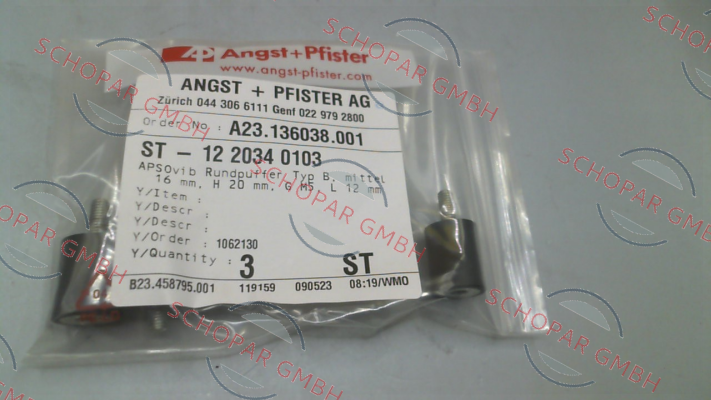 Angst-Pfister-1220340103 price