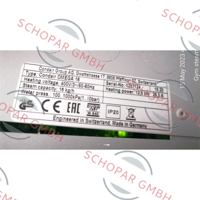 Condair-OMEGA 16 price