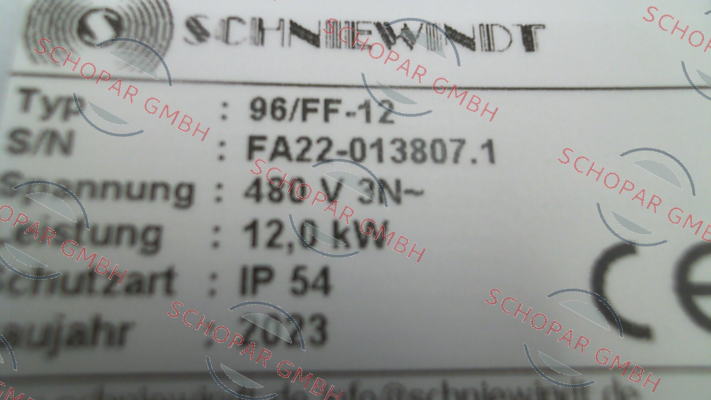 Schniewindt-96/FF-12-480 price