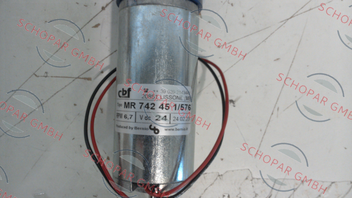 BERNIO ELETTROMECCANICA-MR742 45 1/576 24VDC price
