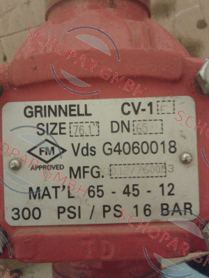 Grinnell-MFG:k.10.12/760053  price