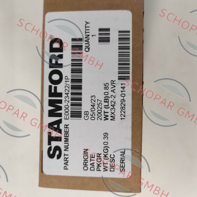 Stamford-E000-23422/1P price