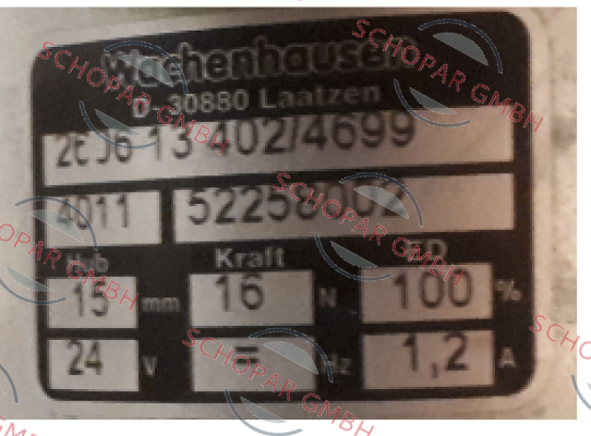 Wachenhausen-2606 13 402/4699 price