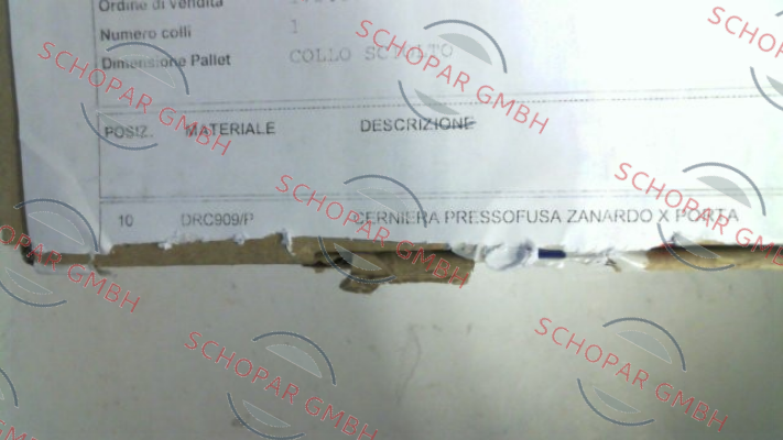 ZANARDO-DRC909/P price