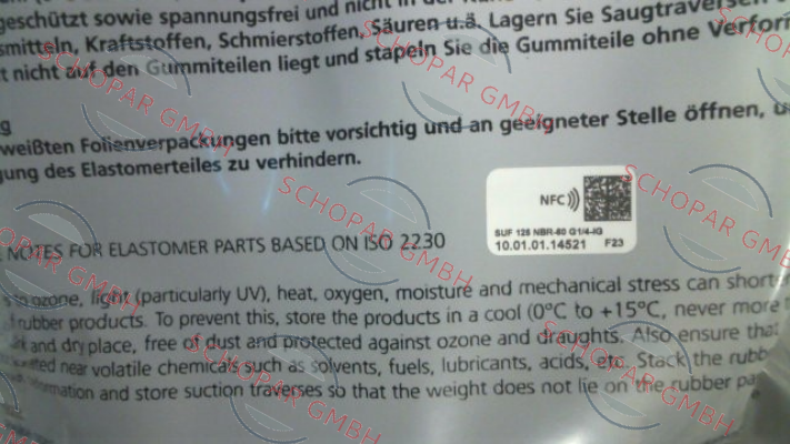 Schmalz-10.01.01.14521 / SUF 125 NBR-60 G1/4-IG price
