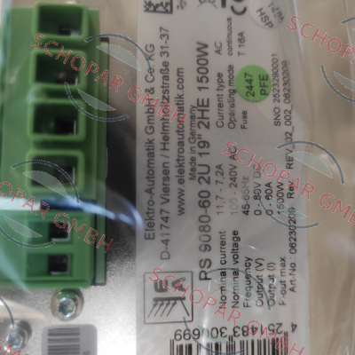 EA Elektro-Automatik-EA-PS 9080-60 2U / 06230209 price
