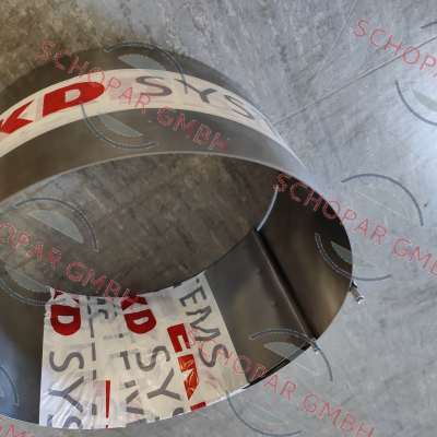 Ekd Gelenkrohr-Cover inside stainless steel x 3975 / 168 with 53 band holders price